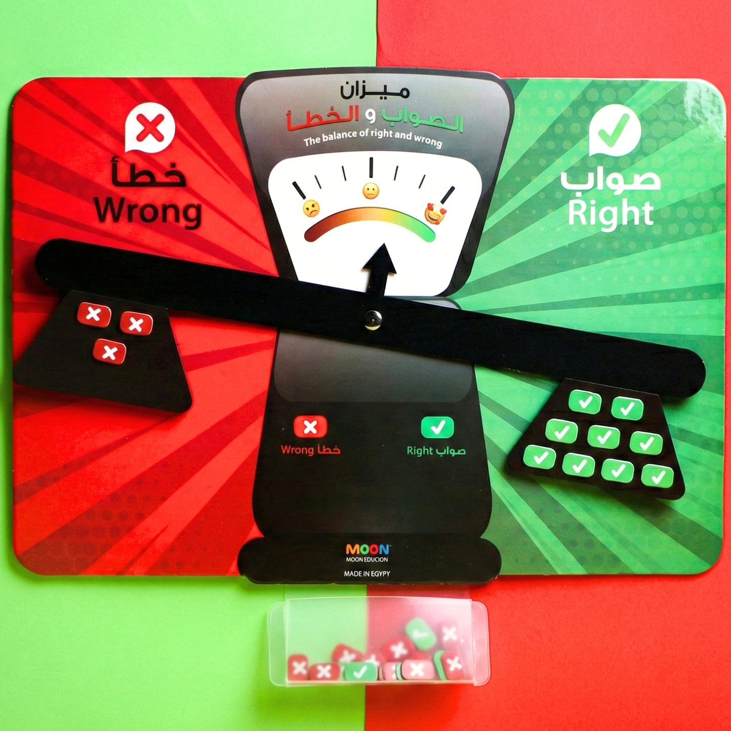 Right & Wrong Balance Board - ميزان الصواب و الخطأ